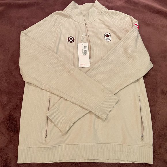 lululemon athletica Other - W/Tag Lululemon Team Canada Engineered Warmth Half Zip Canadian Olympic Sweater